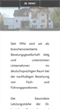 Mobile Screenshot of dr-loetzke.de